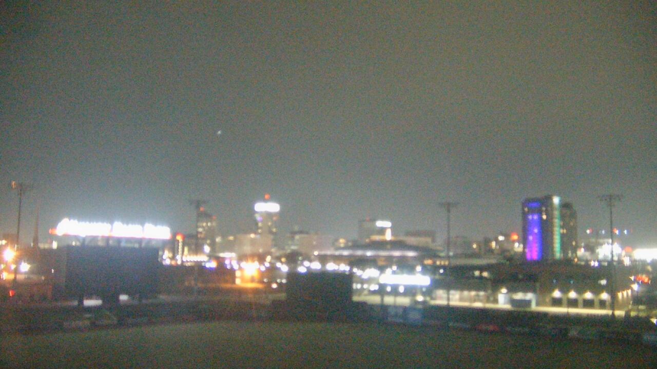 Thumbnail for current weather camera view from Riverfront Stadium in Wichita, Kansas
