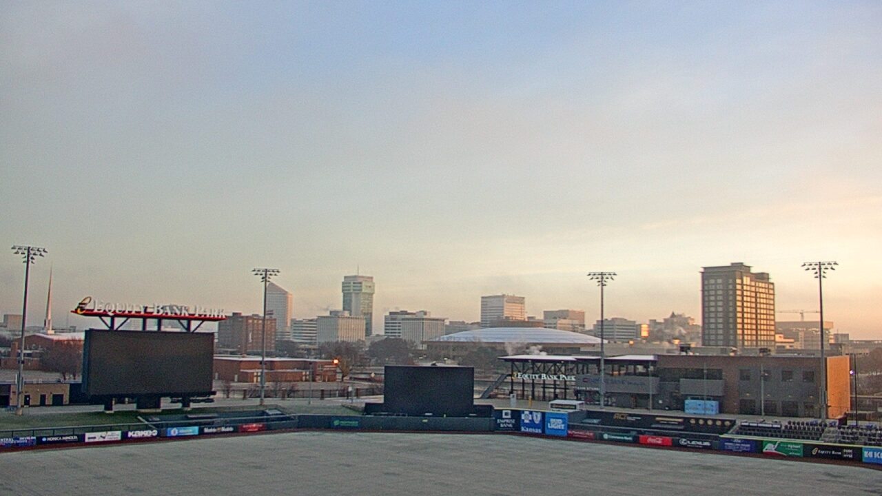 Thumbnail for current weather camera view from Riverfront Stadium in Wichita, Kansas