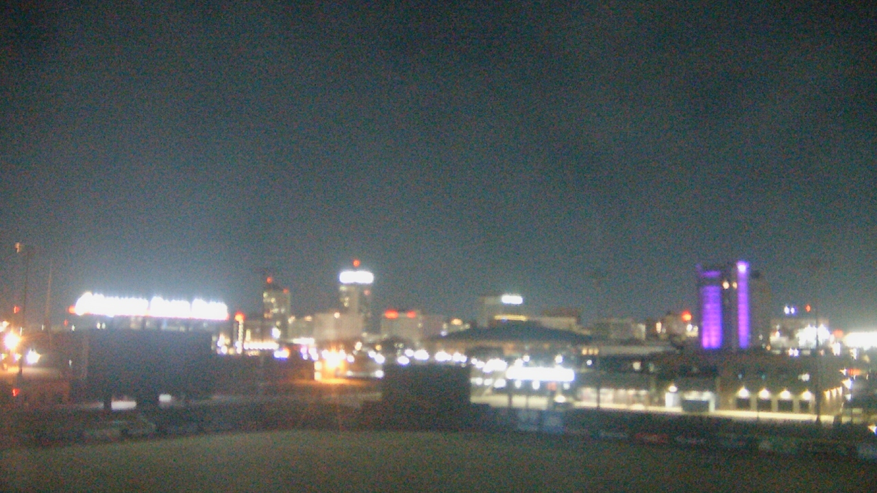 Thumbnail for current weather camera view from Riverfront Stadium in Wichita, Kansas