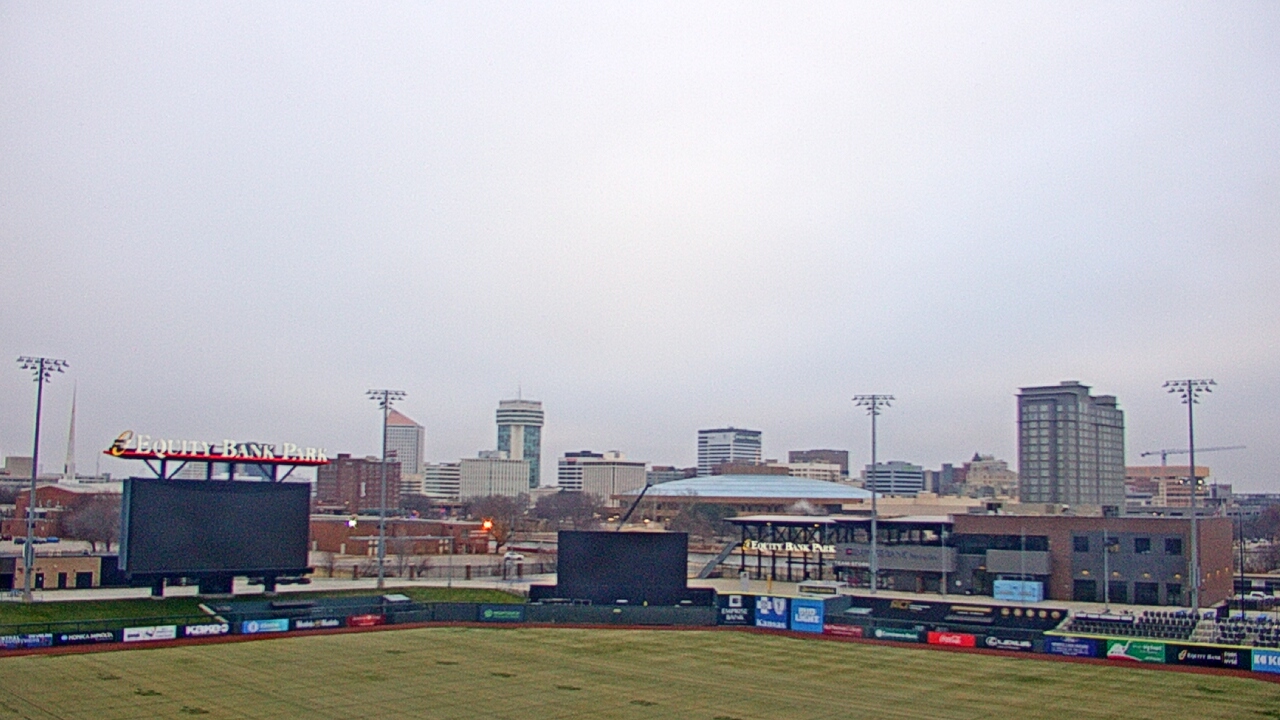 Thumbnail for current weather camera view from Riverfront Stadium in Wichita, Kansas