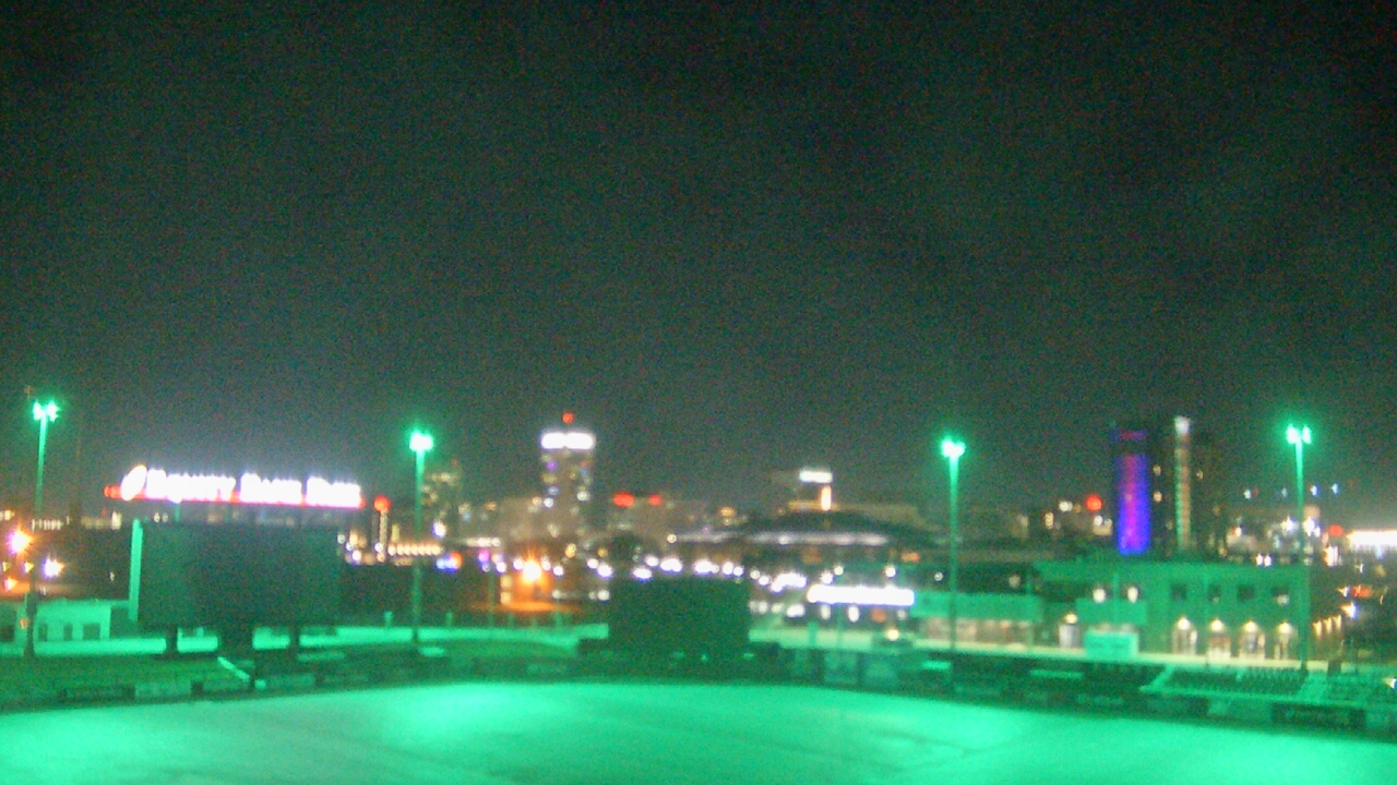 Thumbnail for current weather camera view from Riverfront Stadium in Wichita, Kansas