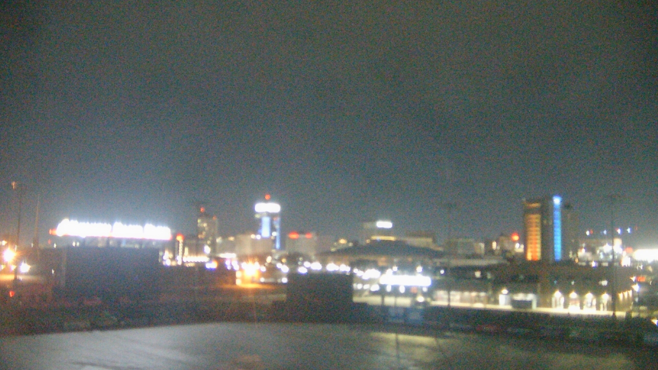 Thumbnail for current weather camera view from Riverfront Stadium in Wichita, Kansas