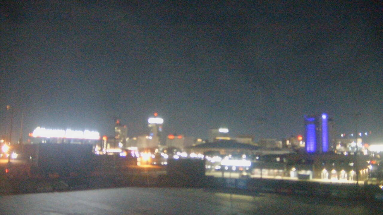 Thumbnail for current weather camera view from Riverfront Stadium in Wichita, Kansas