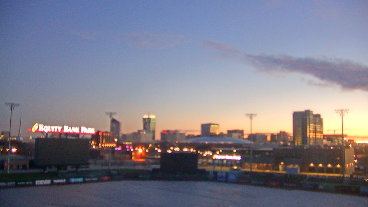 Thumbnail for current weather camera view from Riverfront Stadium in Wichita, Kansas