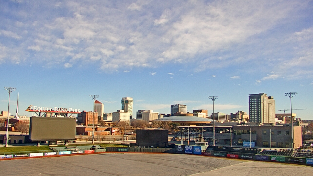Thumbnail for current weather camera view from Riverfront Stadium in Wichita, Kansas