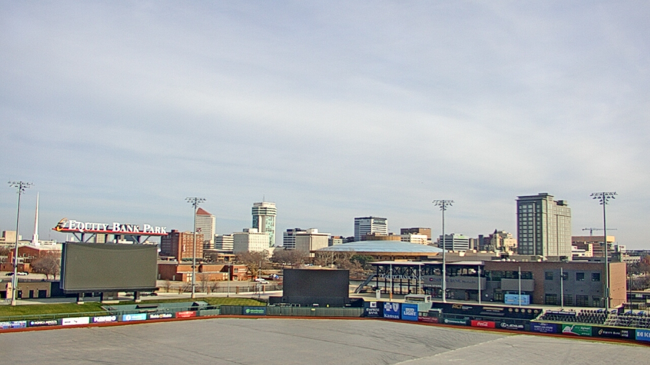 Thumbnail for current weather camera view from Riverfront Stadium in Wichita, Kansas