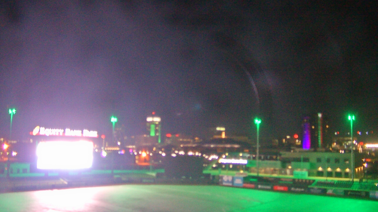 Thumbnail for current weather camera view from Riverfront Stadium in Wichita, Kansas