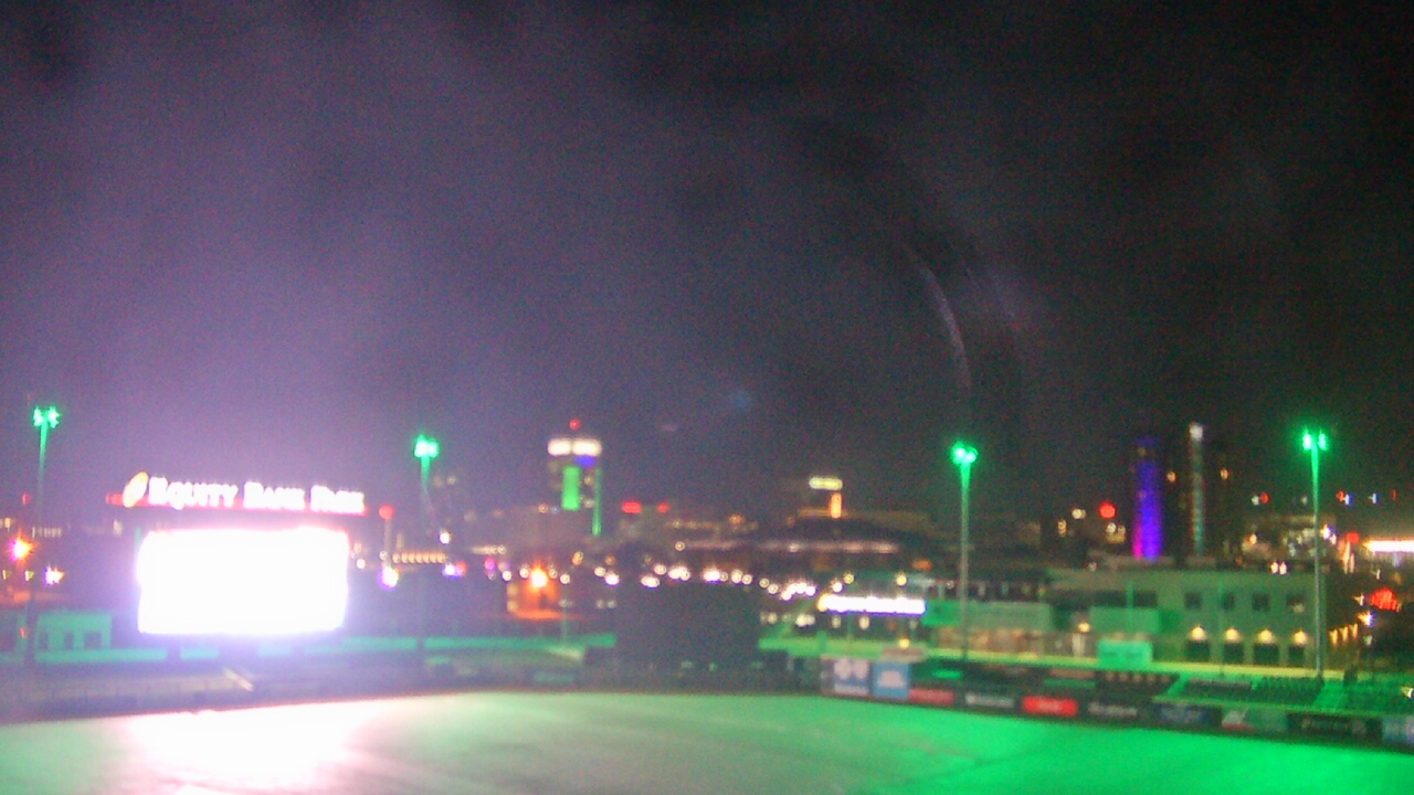 Thumbnail for current weather camera view from Riverfront Stadium in Wichita, Kansas
