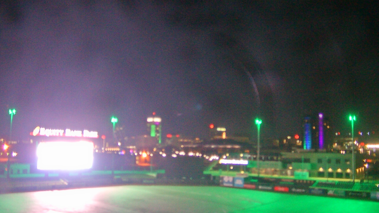 Thumbnail for current weather camera view from Riverfront Stadium in Wichita, Kansas