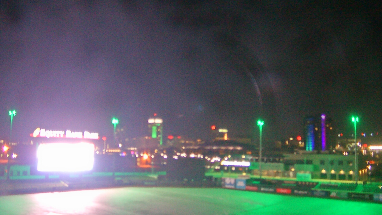 Thumbnail for current weather camera view from Riverfront Stadium in Wichita, Kansas