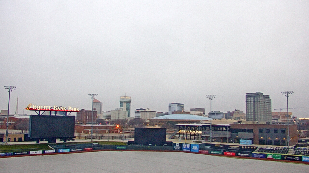 Thumbnail for current weather camera view from Riverfront Stadium in Wichita, Kansas
