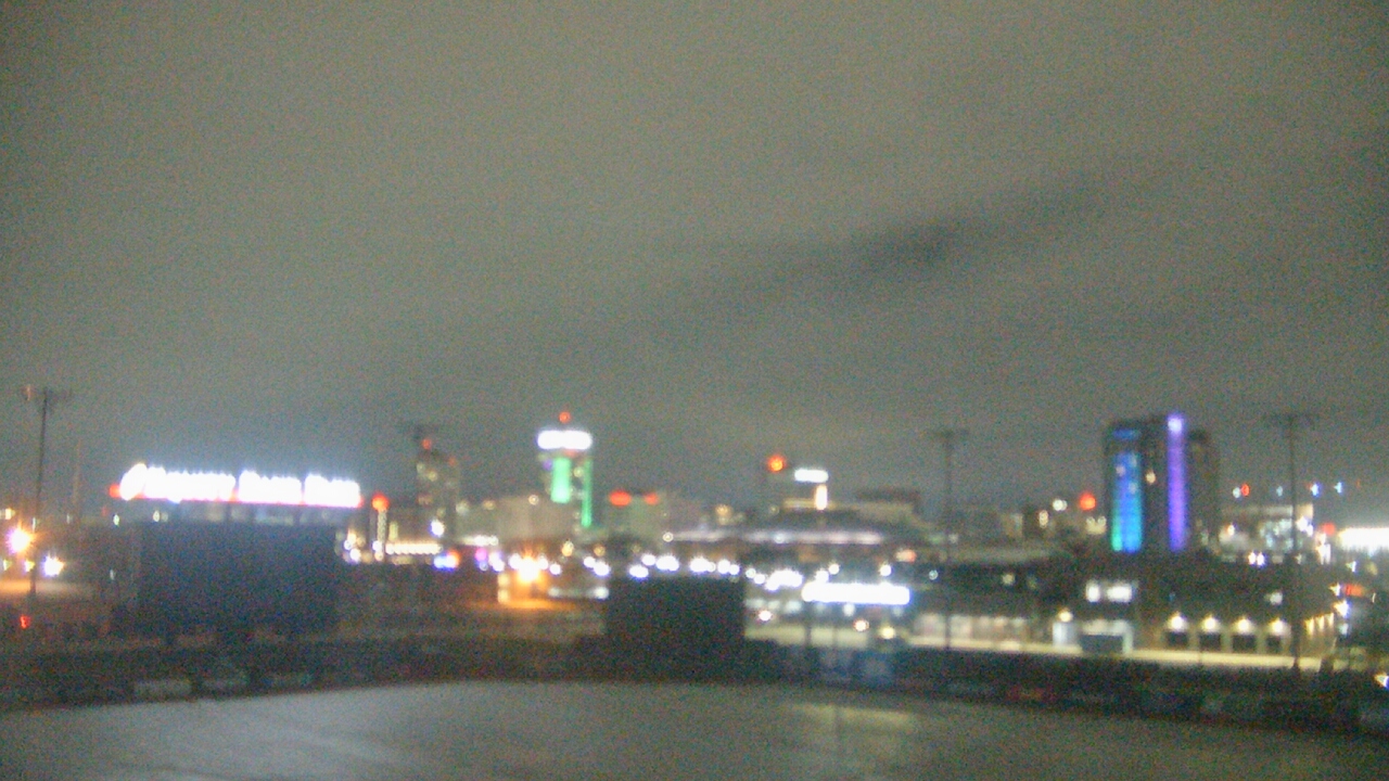 Thumbnail for current weather camera view from Riverfront Stadium in Wichita, Kansas