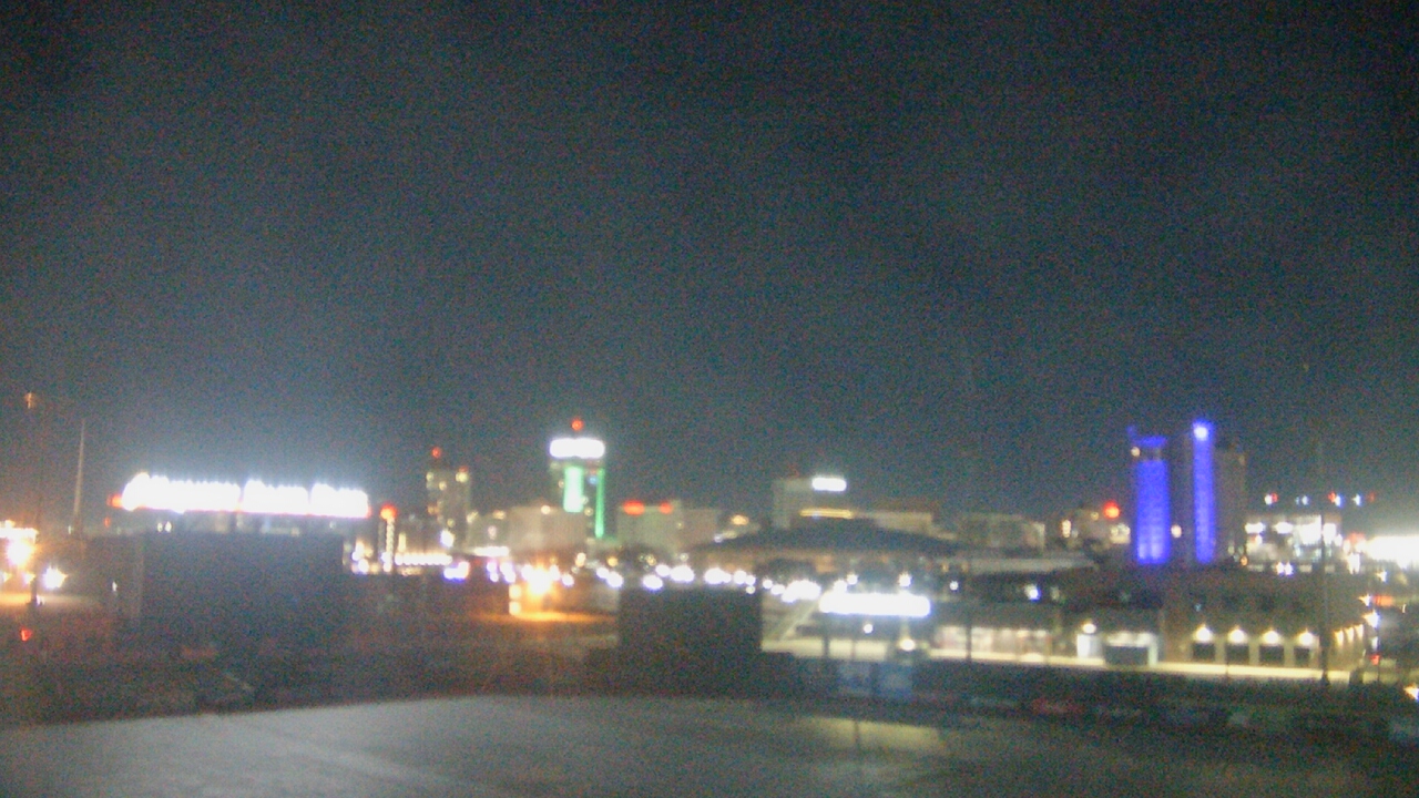 Thumbnail for current weather camera view from Riverfront Stadium in Wichita, Kansas