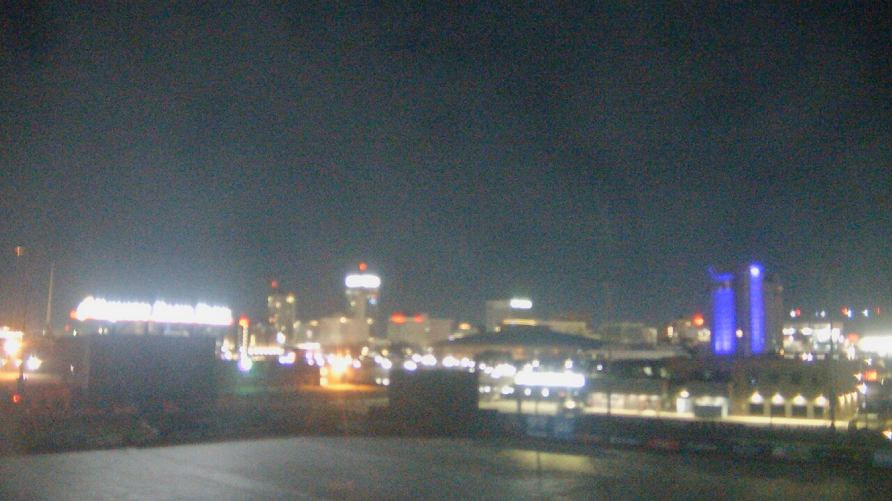 Thumbnail for current weather camera view from Riverfront Stadium in Wichita, Kansas