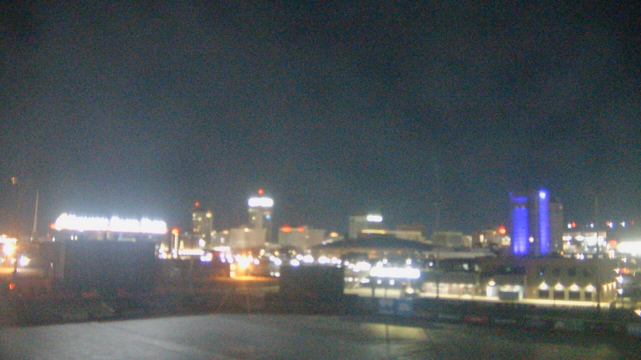 Thumbnail for current weather camera view from Riverfront Stadium in Wichita, Kansas
