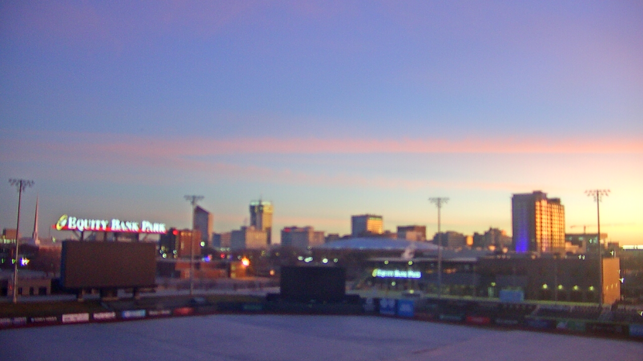 Thumbnail for current weather camera view from Riverfront Stadium in Wichita, Kansas
