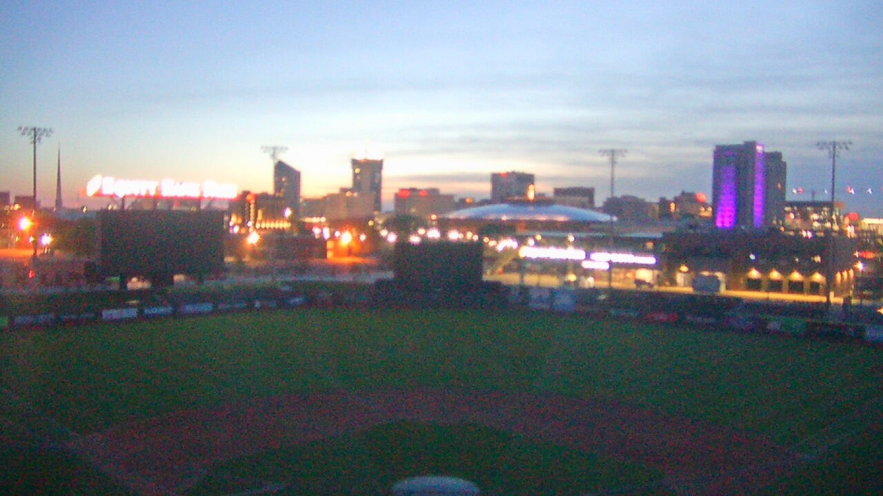 Thumbnail for current weather camera view from Riverfront Stadium in Wichita, Kansas