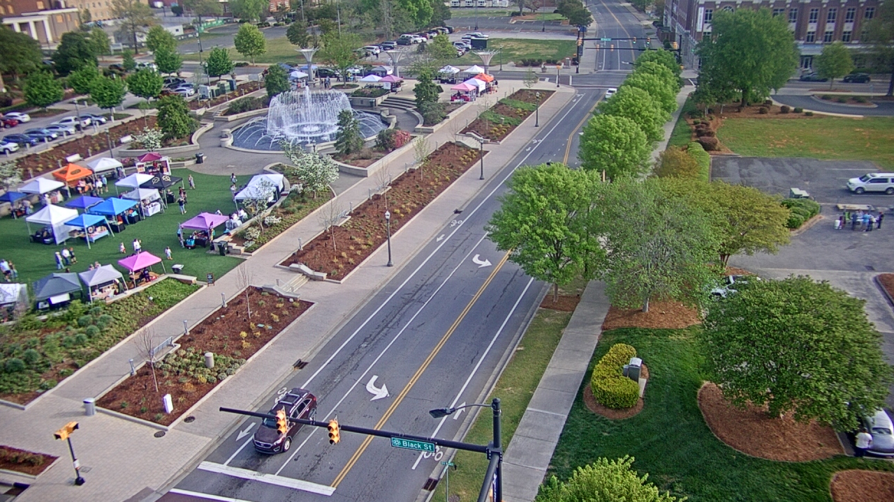 Thumbnail for current weather camera view from Comporium in Rock Hill, South Carolina