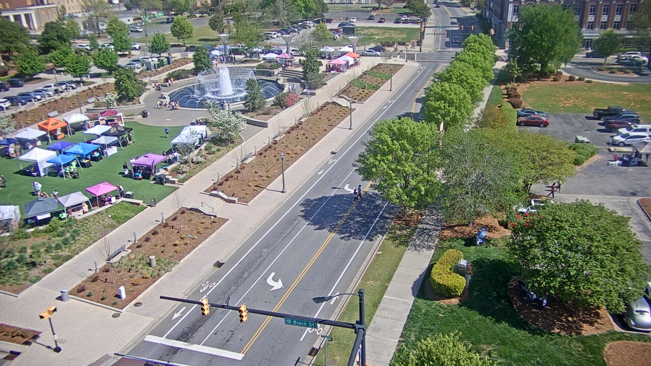 Thumbnail for current weather camera view from Comporium in Rock Hill, South Carolina