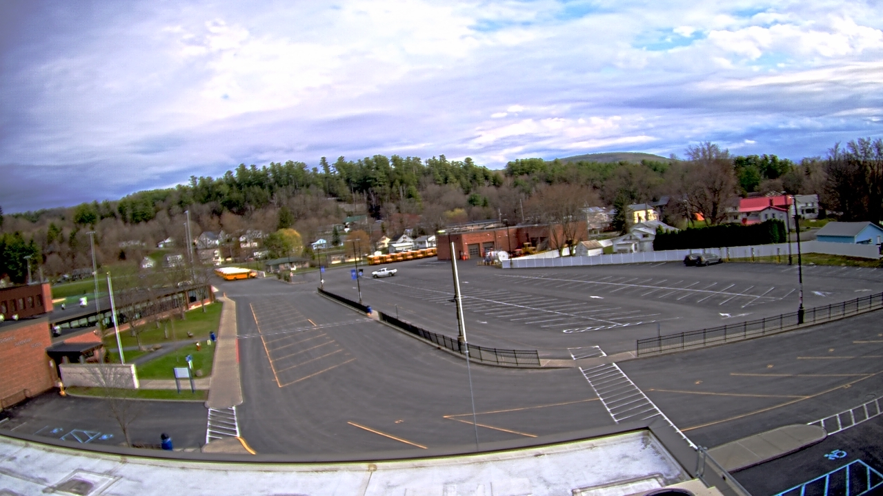 Thumbnail for current weather camera view from Schoharie CSD in Schoharie, New York