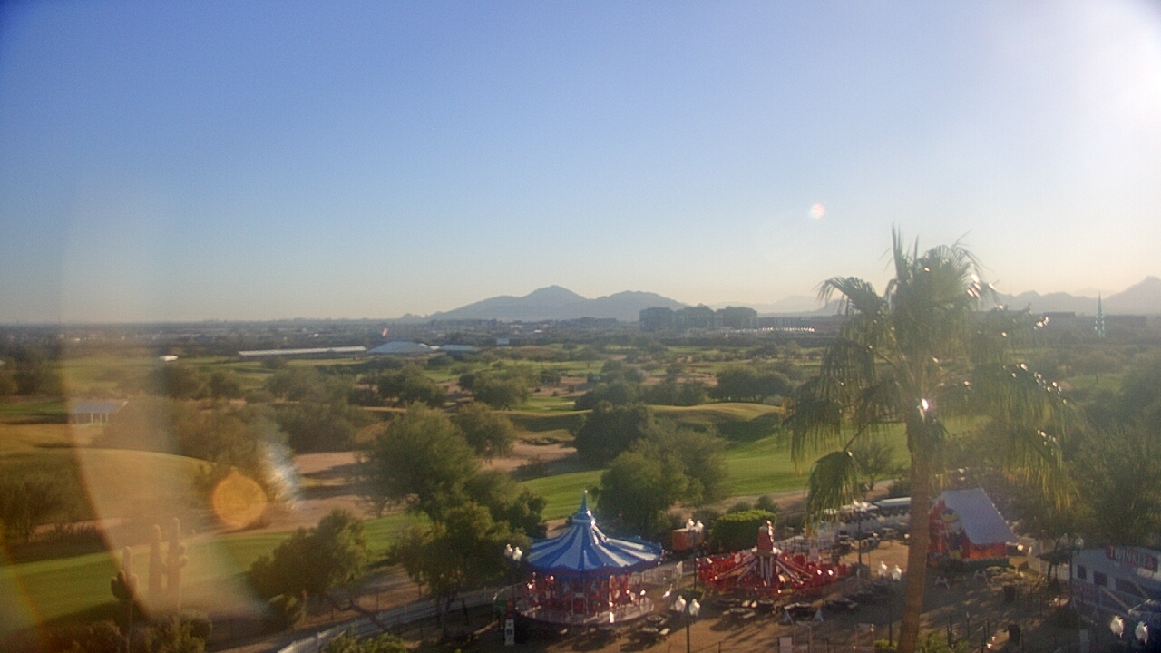 Thumbnail for current weather camera view from Fairmont Scottsdale Princess in Scottsdale, Arizona