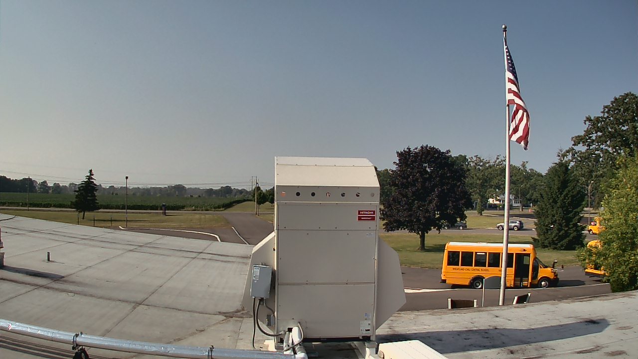 Thumbnail for current weather camera view from Wheatland Chili Jr Sr HS in Scottsville, New York