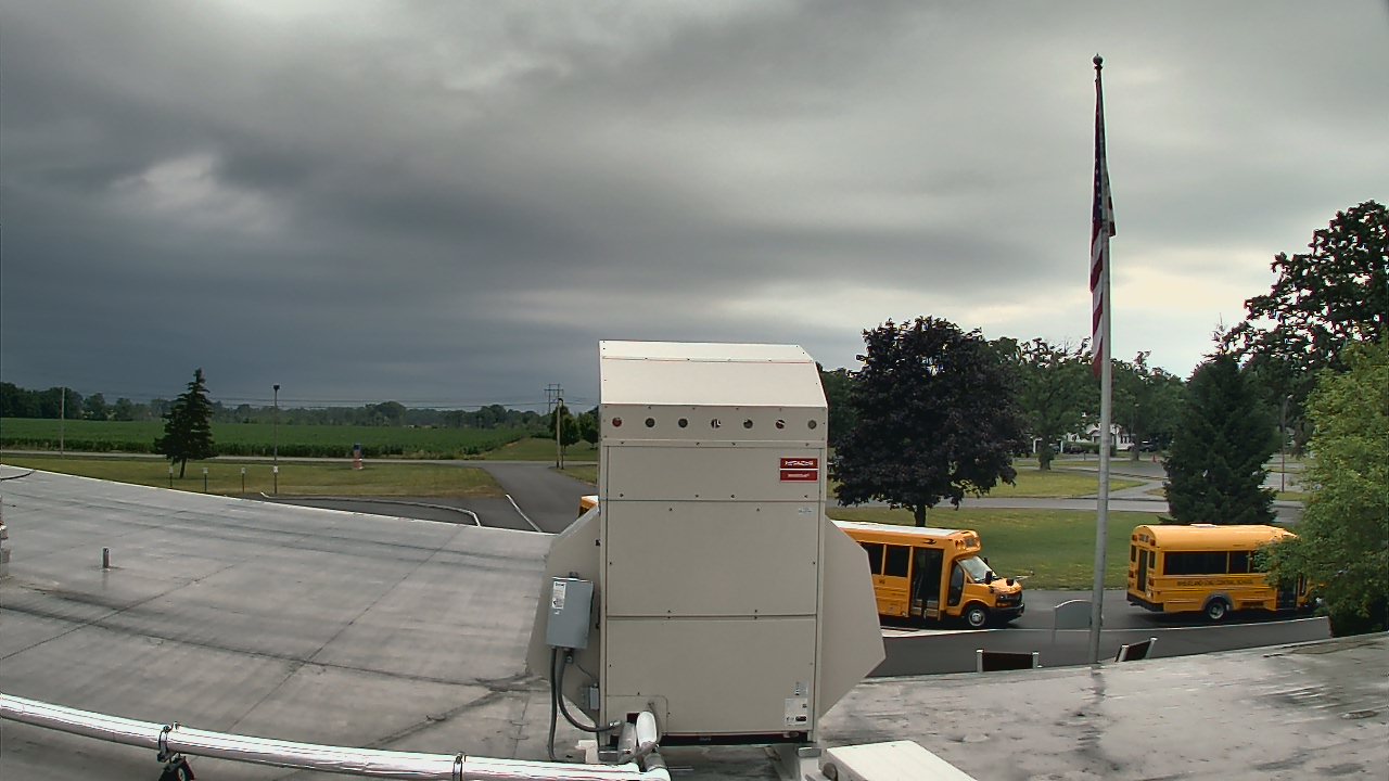 Thumbnail for current weather camera view from Wheatland Chili Jr Sr HS in Scottsville, New York