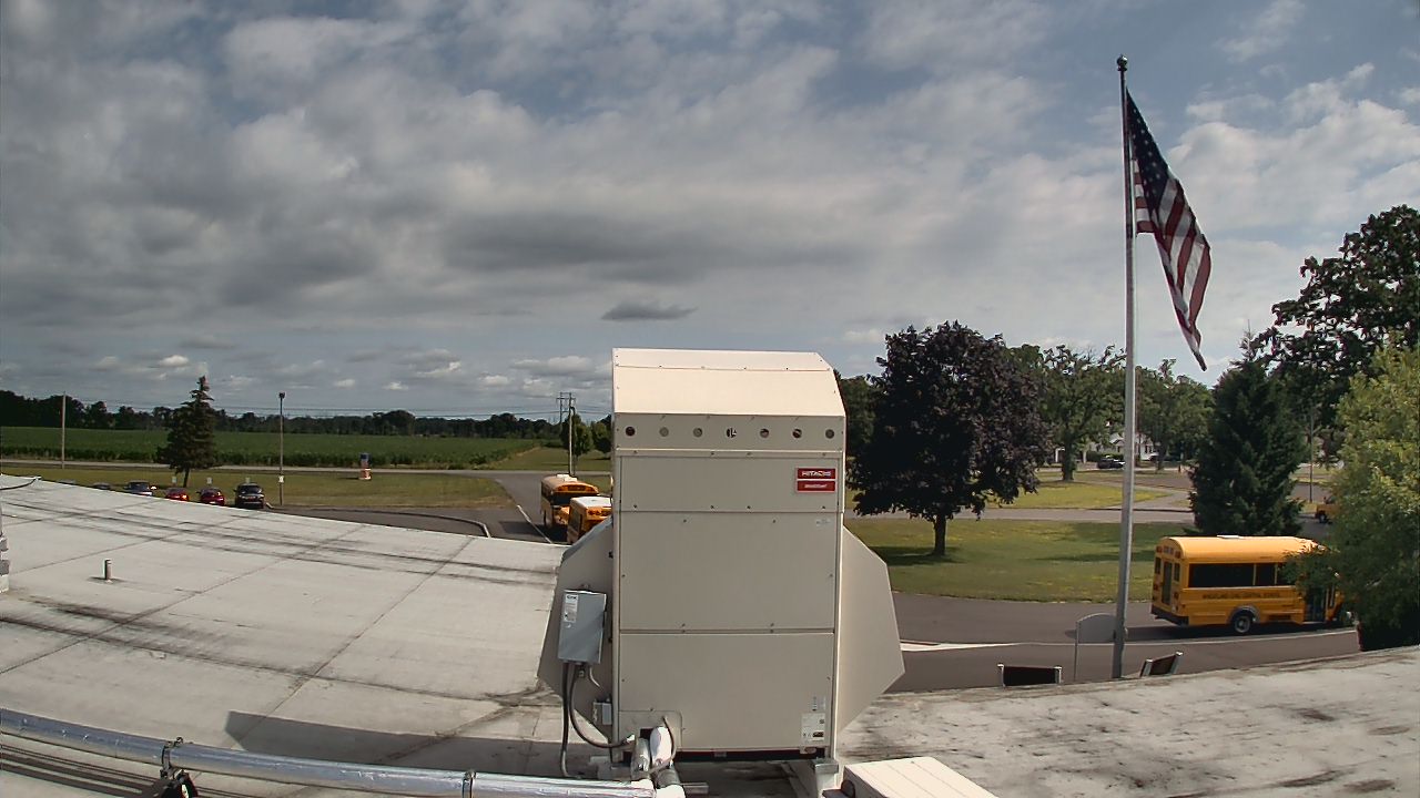 Thumbnail for current weather camera view from Wheatland Chili Jr Sr HS in Scottsville, New York