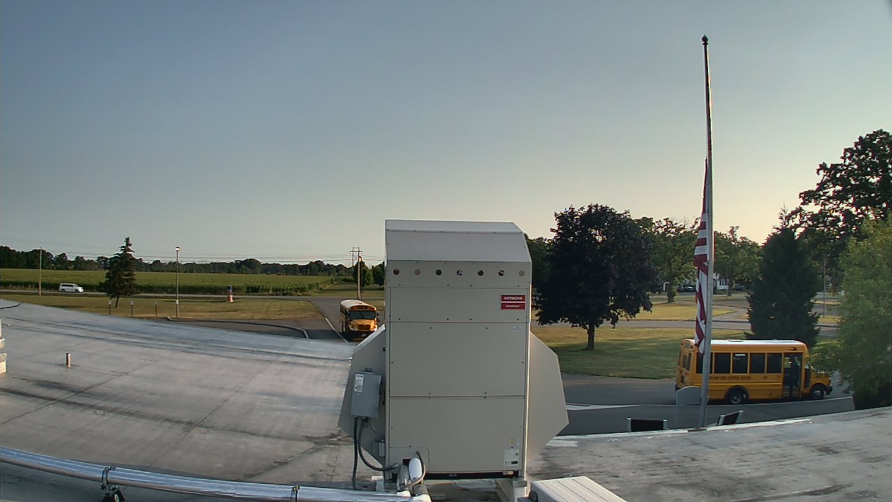 Thumbnail for current weather camera view from Wheatland Chili Jr Sr HS in Scottsville, New York