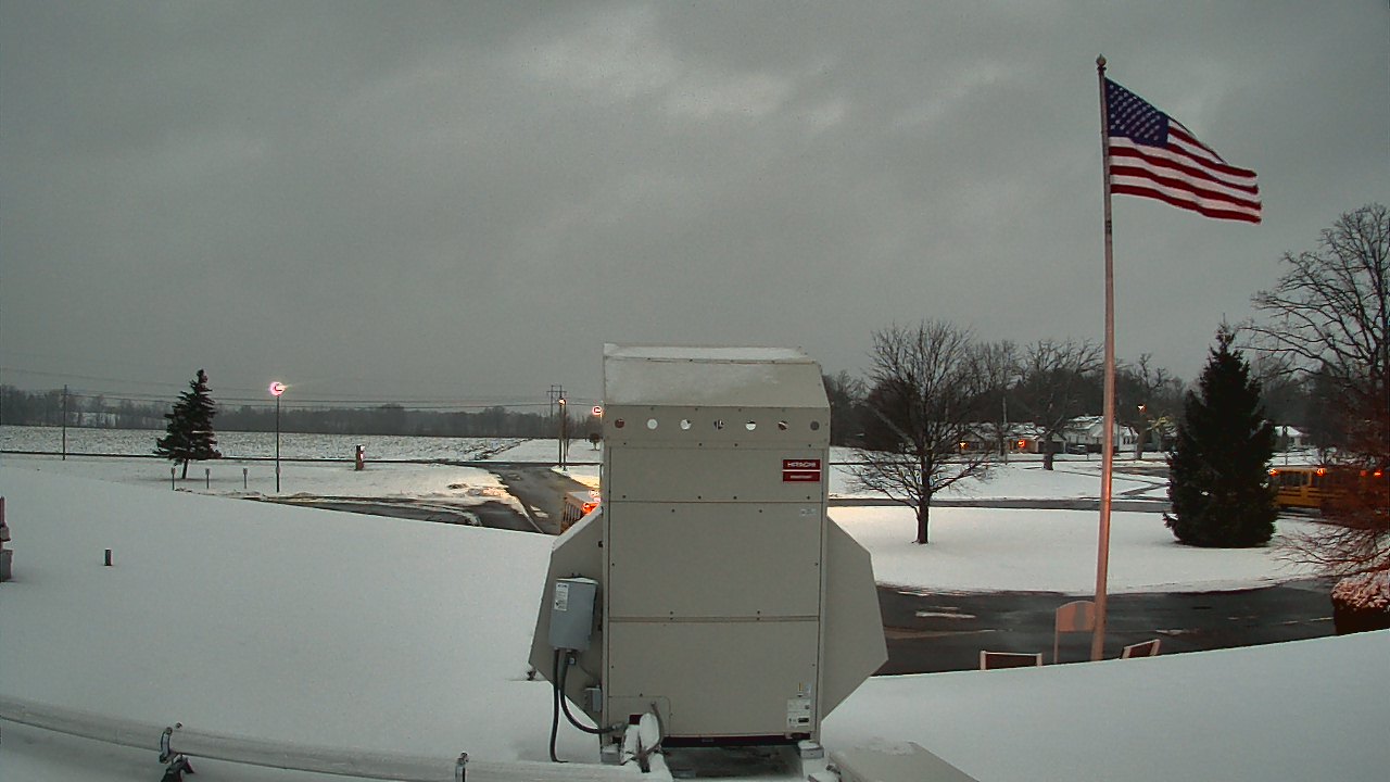 Thumbnail for current weather camera view from Wheatland Chili Jr Sr HS in Scottsville, New York