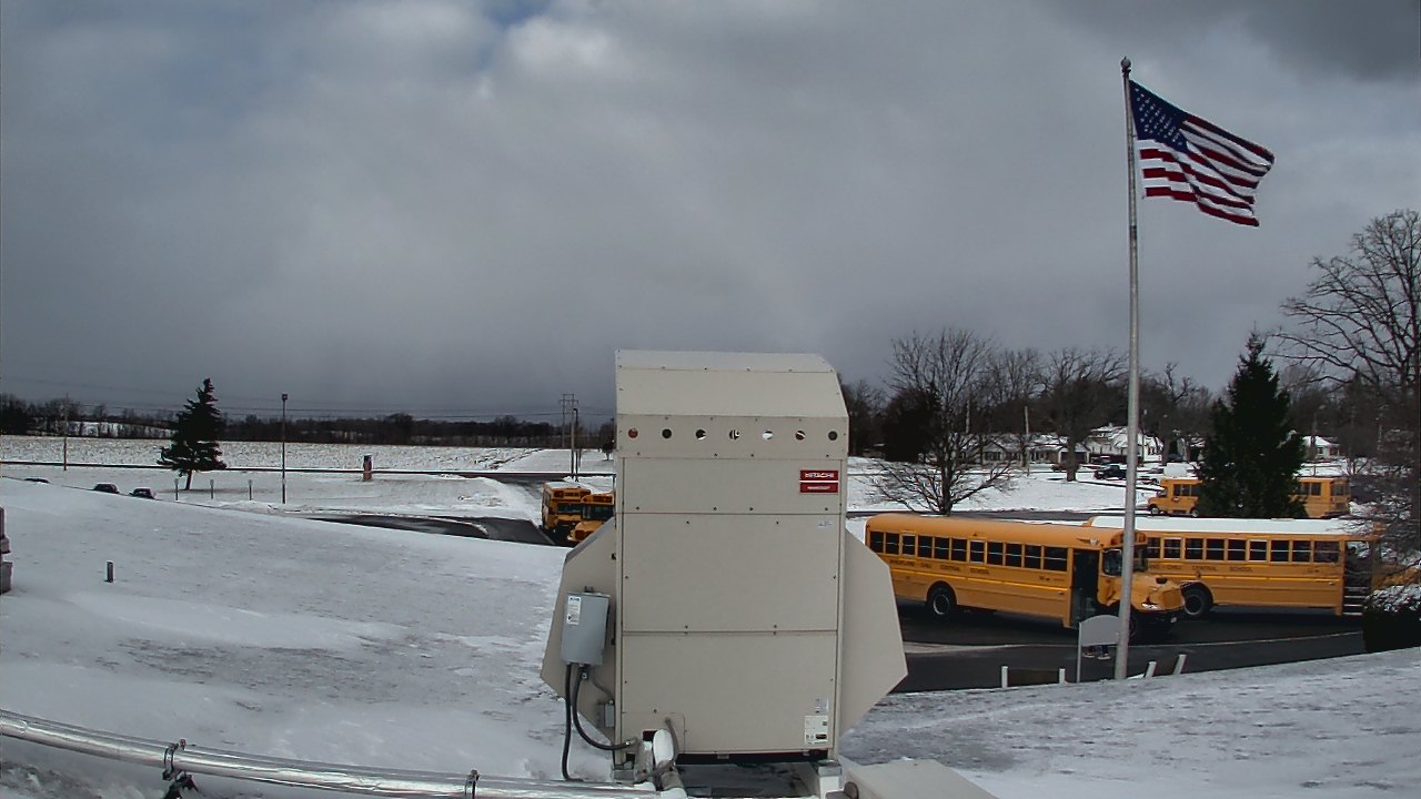Thumbnail for current weather camera view from Wheatland Chili Jr Sr HS in Scottsville, New York