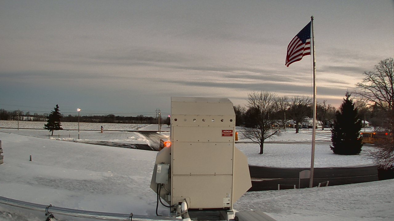 Thumbnail for current weather camera view from Wheatland Chili Jr Sr HS in Scottsville, New York