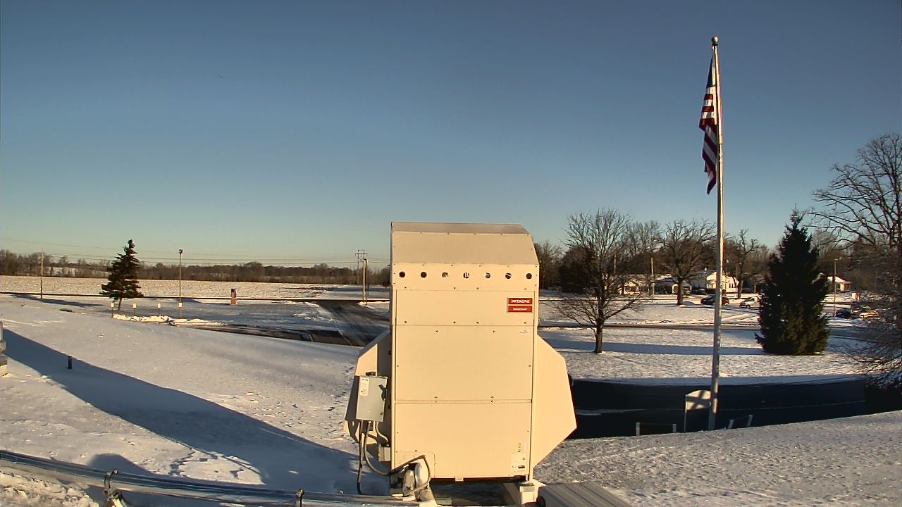 Thumbnail for current weather camera view from Wheatland Chili Jr Sr HS in Scottsville, New York