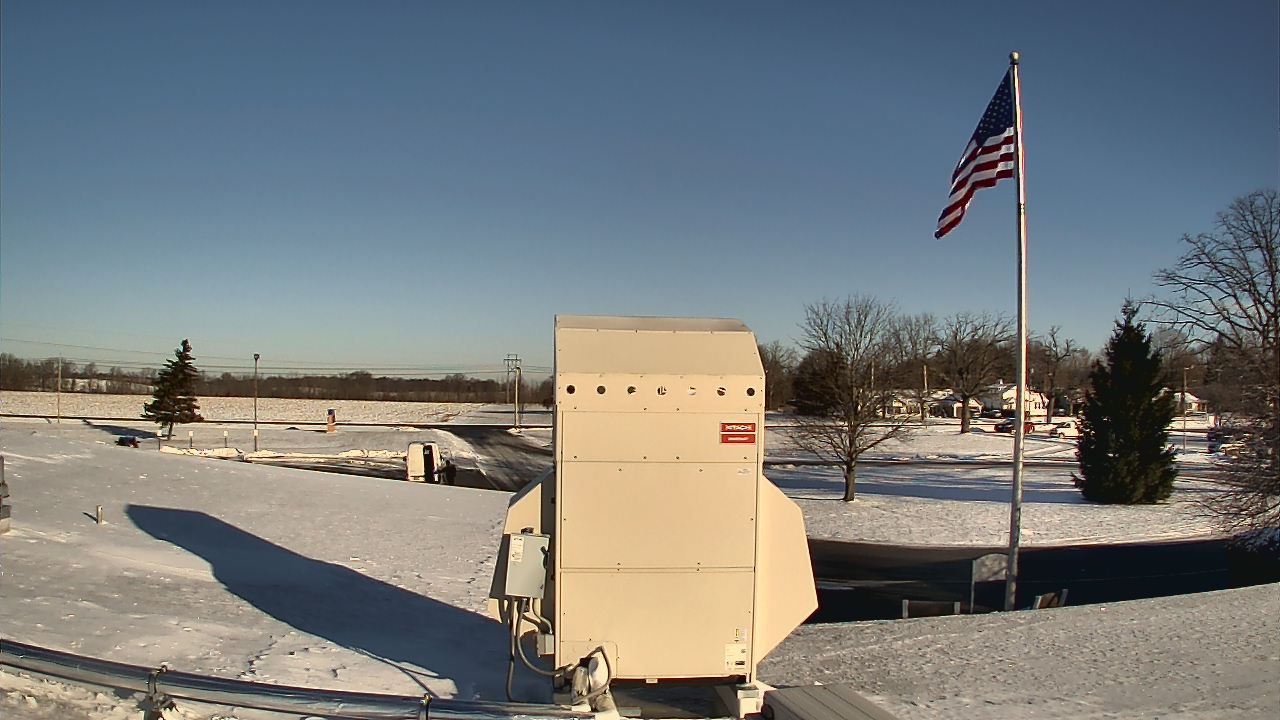 Thumbnail for current weather camera view from Wheatland Chili Jr Sr HS in Scottsville, New York