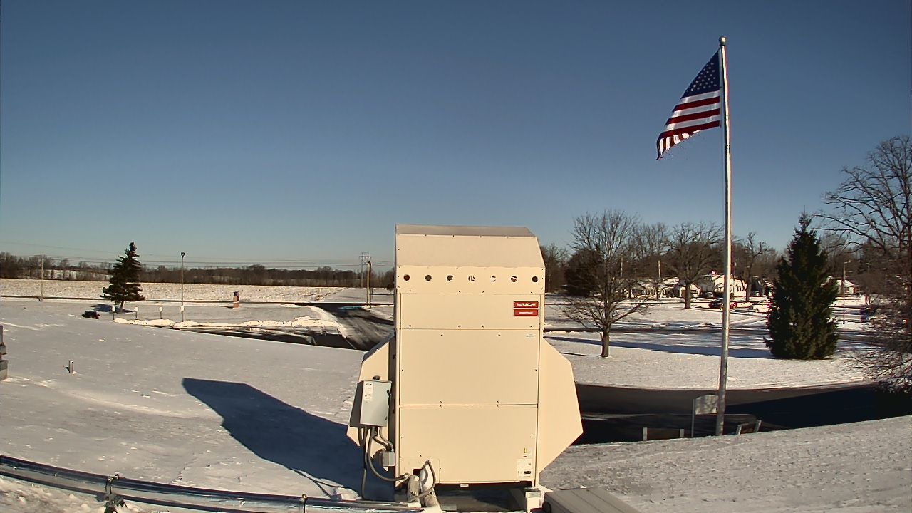 Thumbnail for current weather camera view from Wheatland Chili Jr Sr HS in Scottsville, New York