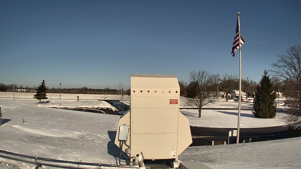 Thumbnail for current weather camera view from Wheatland Chili Jr Sr HS in Scottsville, New York