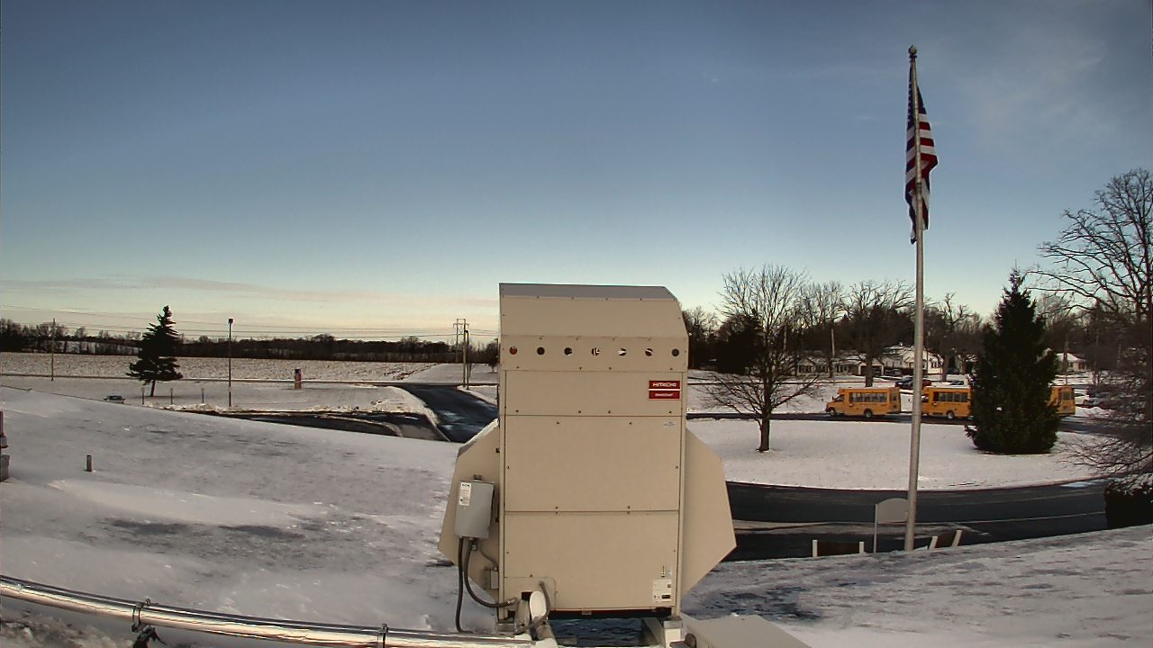 Thumbnail for current weather camera view from Wheatland Chili Jr Sr HS in Scottsville, New York