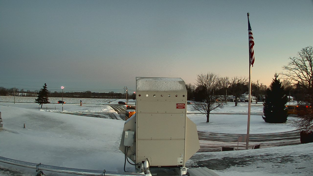 Thumbnail for current weather camera view from Wheatland Chili Jr Sr HS in Scottsville, New York