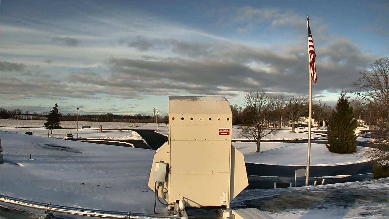 Thumbnail for current weather camera view from Wheatland Chili Jr Sr HS in Scottsville, New York