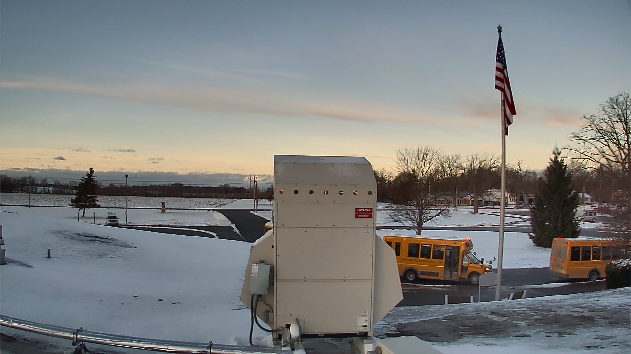 Thumbnail for current weather camera view from Wheatland Chili Jr Sr HS in Scottsville, New York