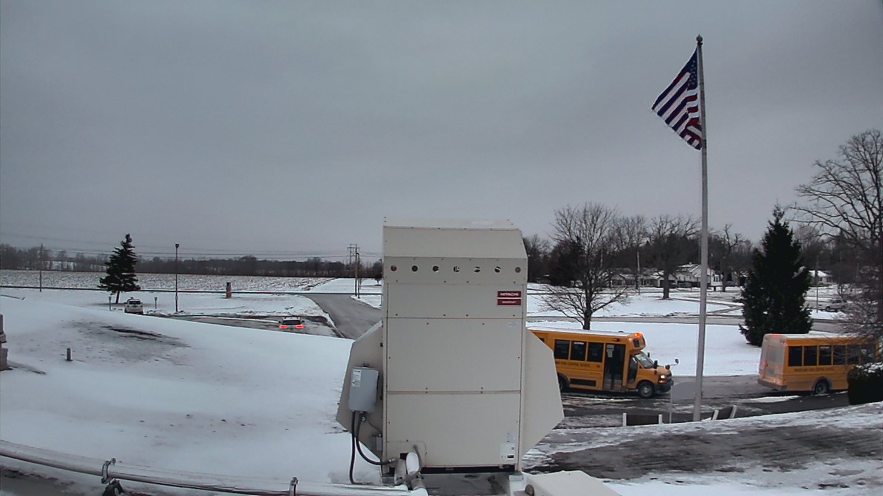 Thumbnail for current weather camera view from Wheatland Chili Jr Sr HS in Scottsville, New York