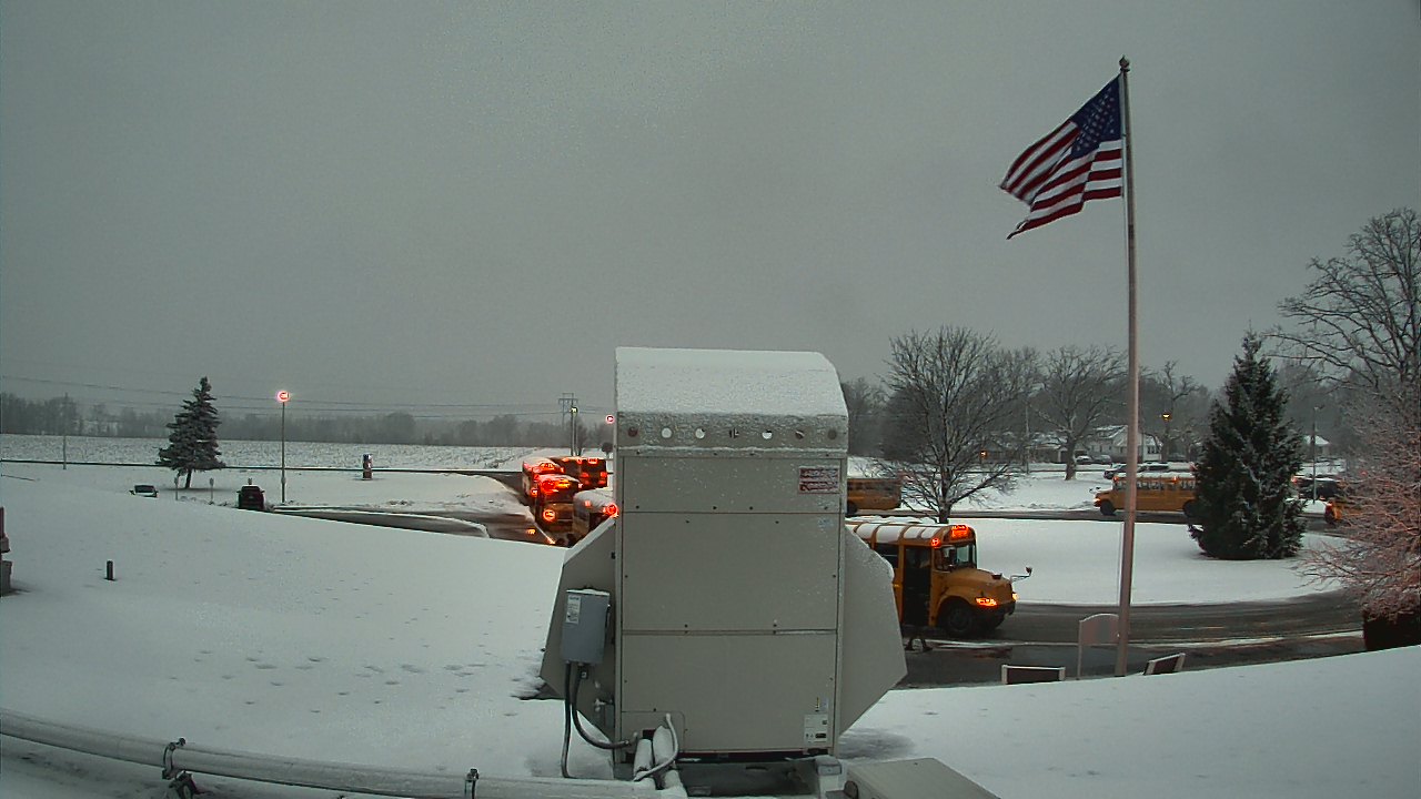 Thumbnail for current weather camera view from Wheatland Chili Jr Sr HS in Scottsville, New York