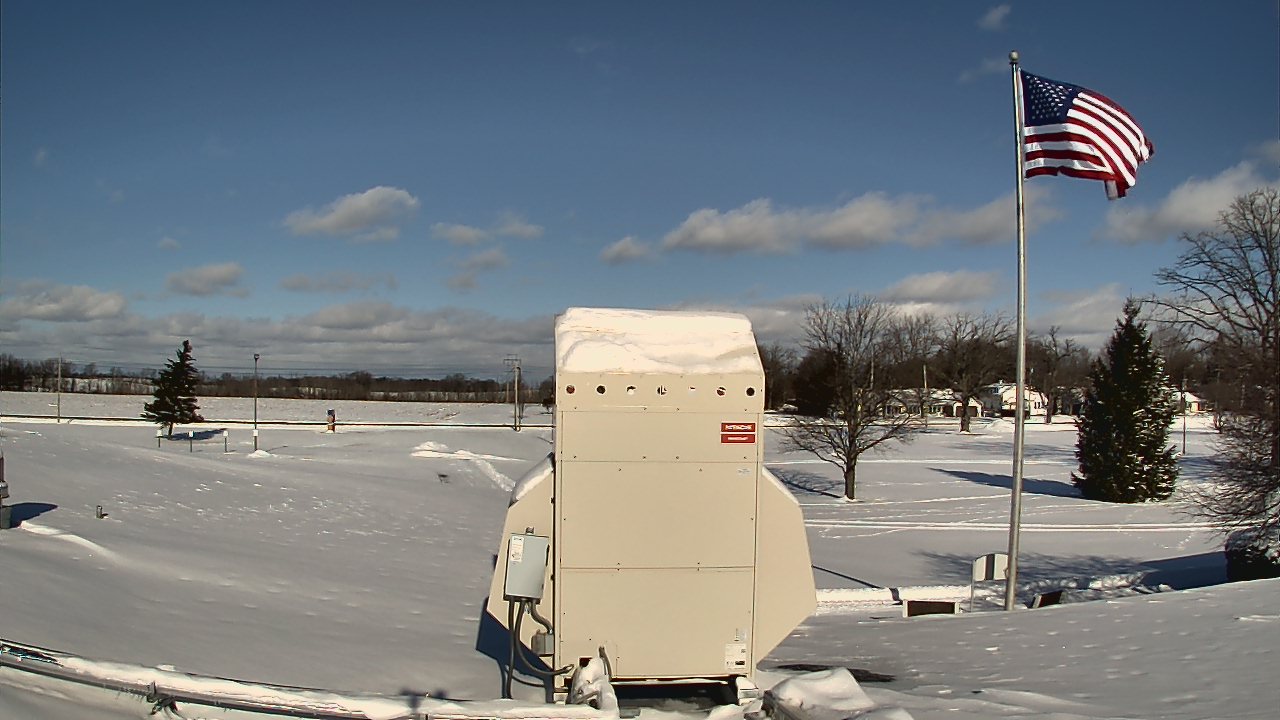 Thumbnail for current weather camera view from Wheatland Chili Jr Sr HS in Scottsville, New York