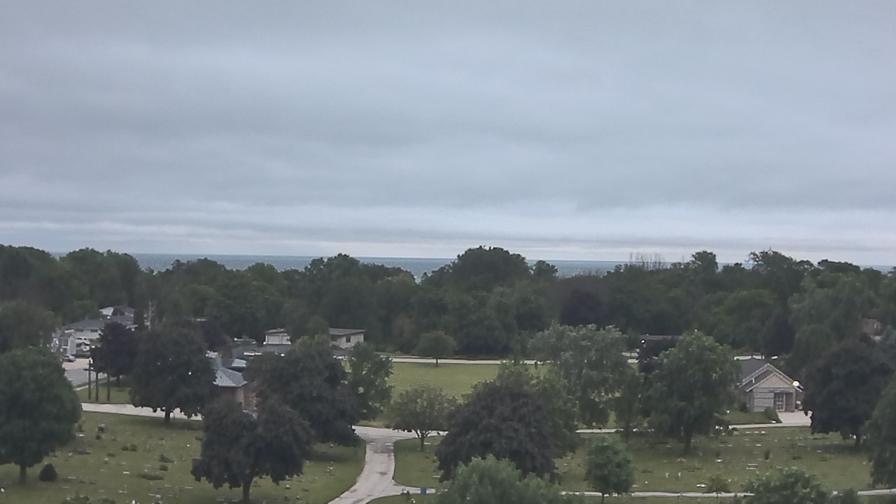 Thumbnail for current weather camera view from North HS in Sheboygan, Wisconsin