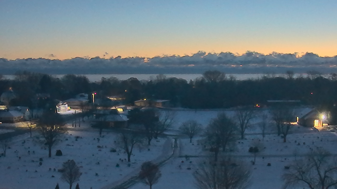 Thumbnail for current weather camera view from North HS in Sheboygan, Wisconsin