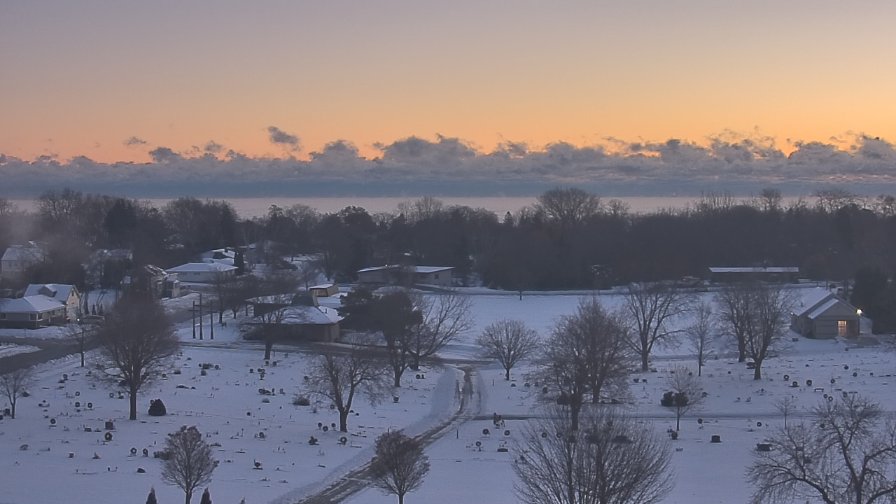 Thumbnail for current weather camera view from North HS in Sheboygan, Wisconsin