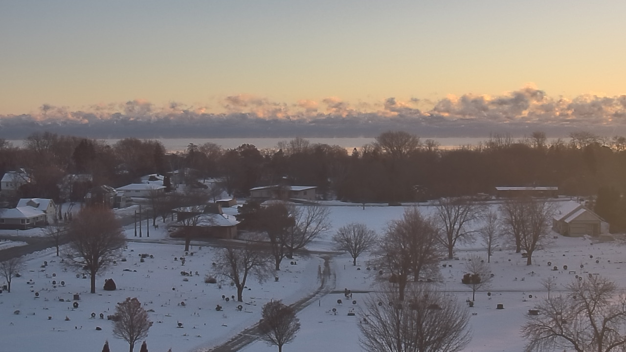 Thumbnail for current weather camera view from North HS in Sheboygan, Wisconsin