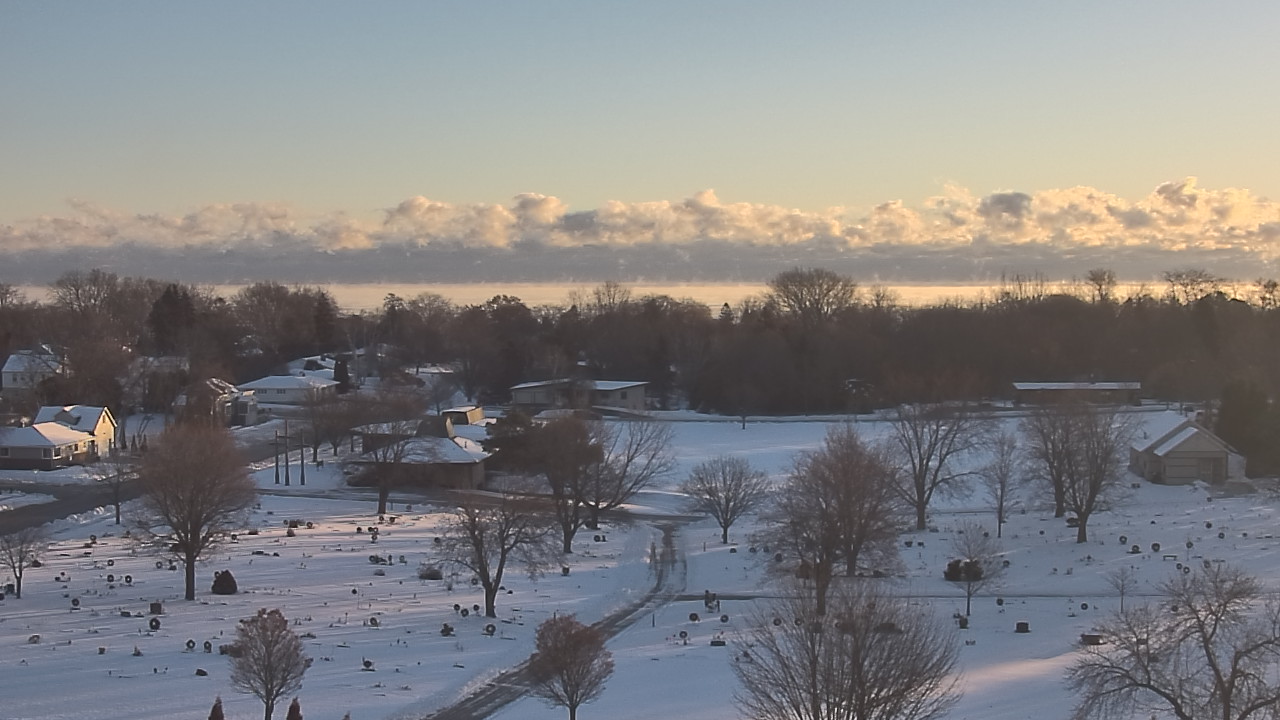 Thumbnail for current weather camera view from North HS in Sheboygan, Wisconsin