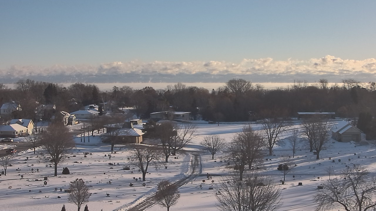 Thumbnail for current weather camera view from North HS in Sheboygan, Wisconsin