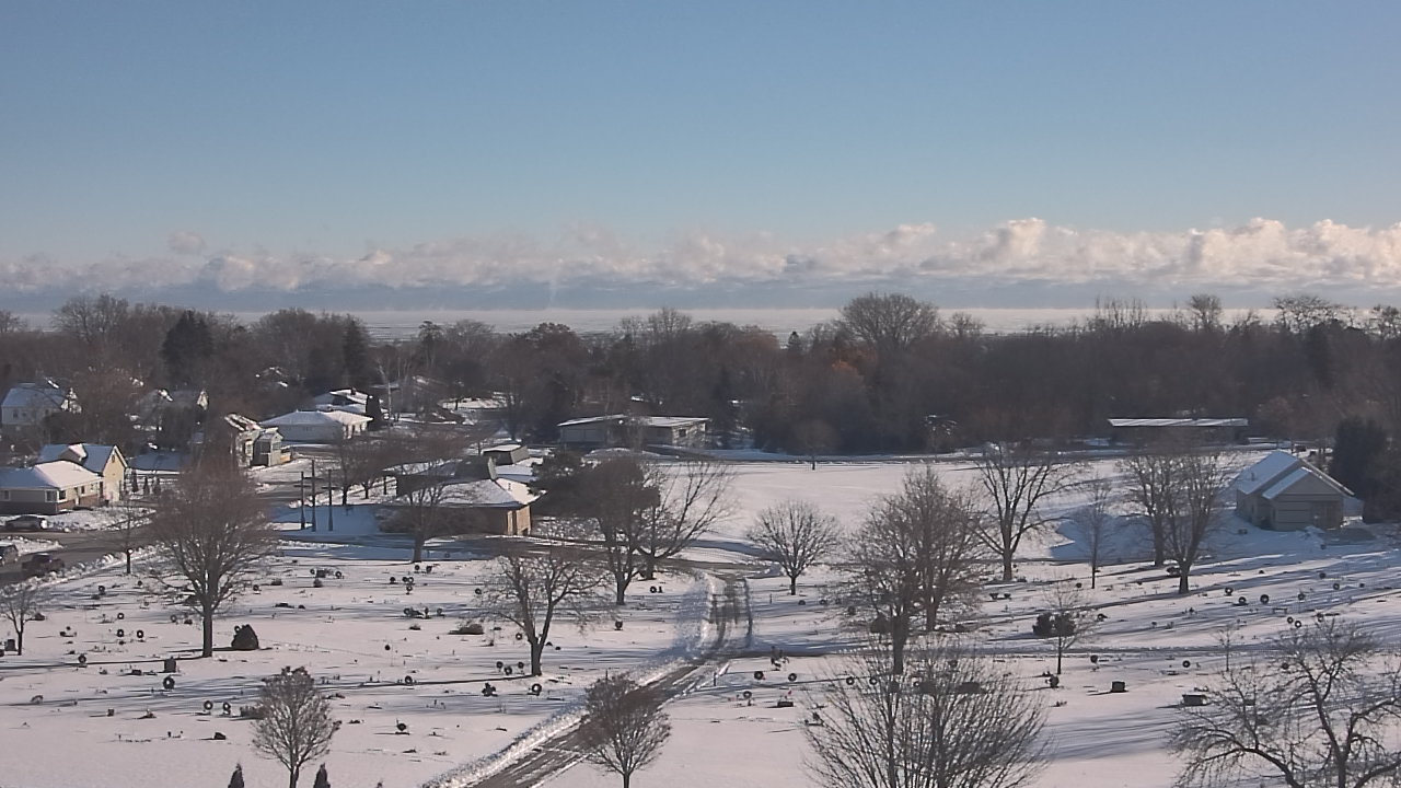 Thumbnail for current weather camera view from North HS in Sheboygan, Wisconsin